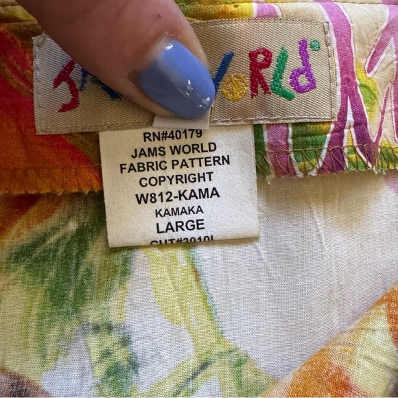 Jams World Ukulele Print Wrap Skirt - Size Large - Picture 3 of 4